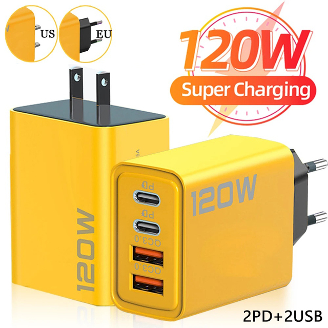 Cargador de pared 120W