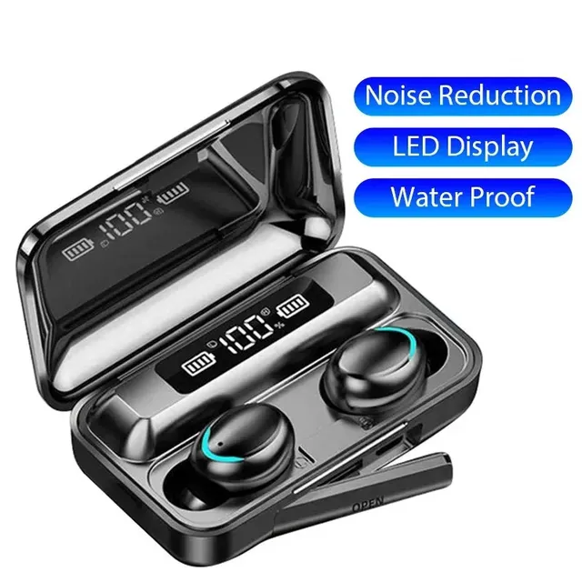 Audifonos F9 con pantalla y resistencia al agua