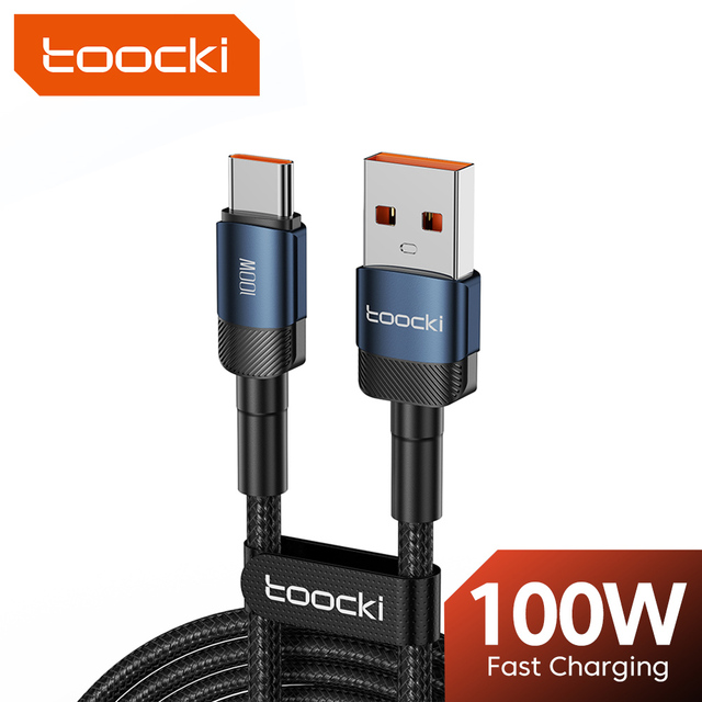 Toocki — Cable USB-A a USB-C 6A 100W