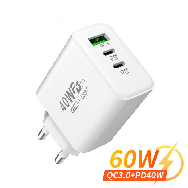 Cargador PD 60W de pared