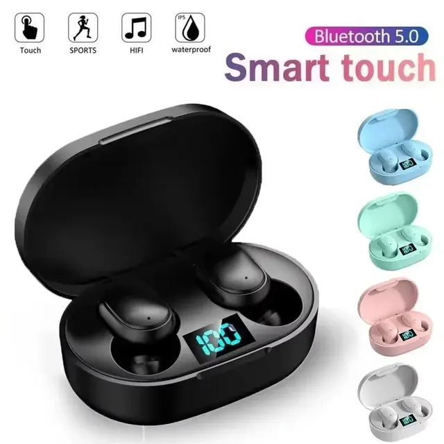 Audifonos Bluetooth con pantalla LED