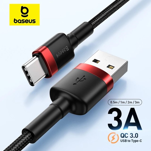 Baseus — Cable USB-C de carga rapida