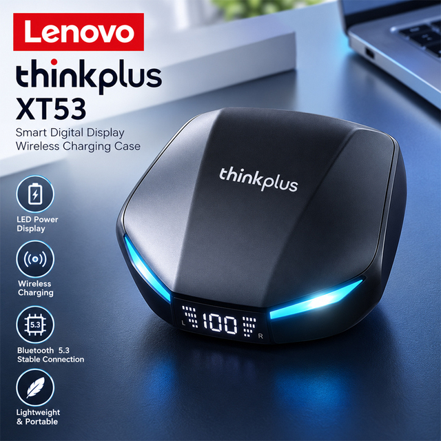 Lenovo — Audifonos XT53 de larga duracion
